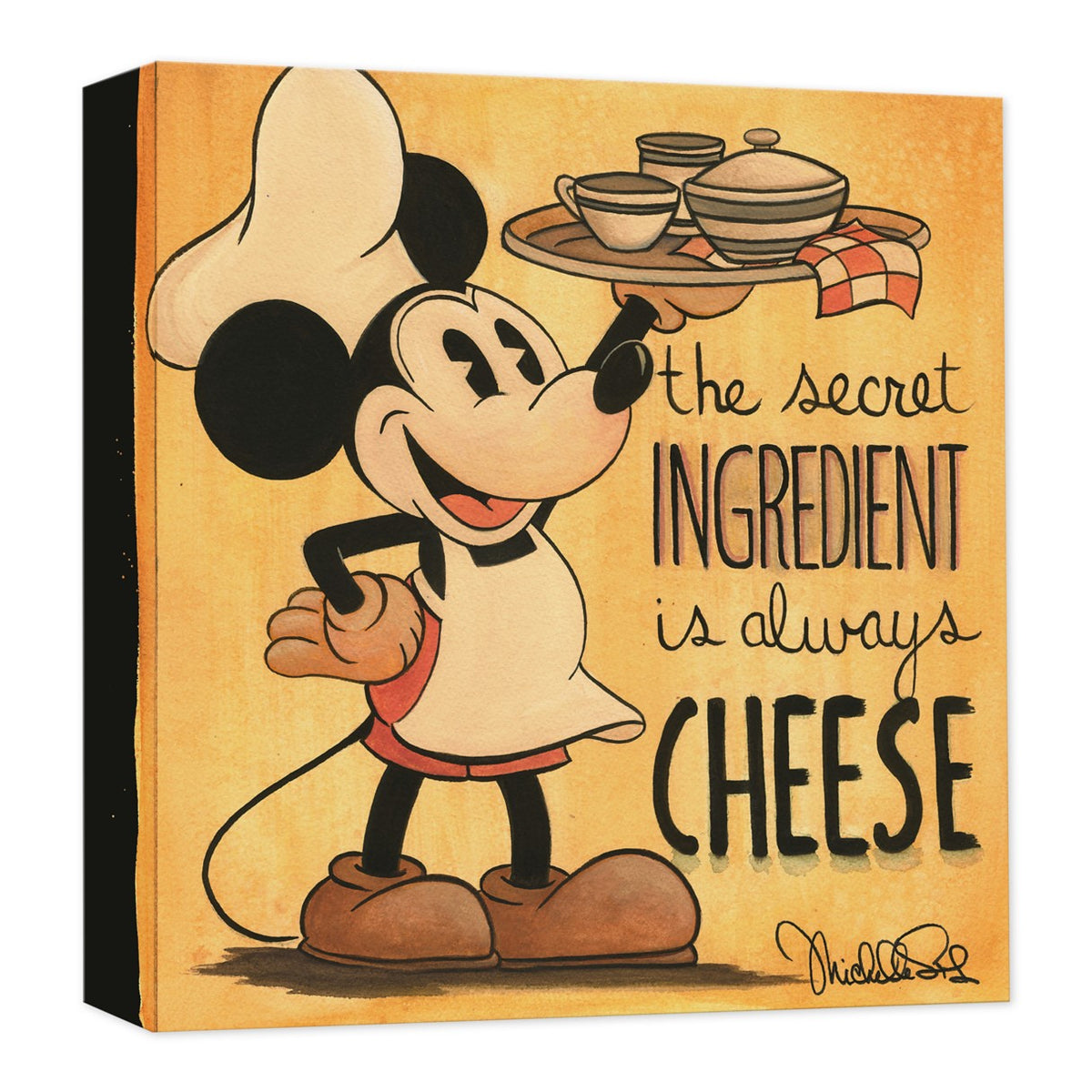 Cuadro en lienzo Mickey Mouse: The Secret Ingredient
