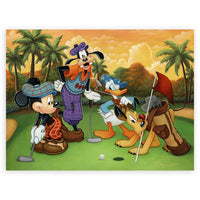 Giclée de Mickey Mouse y sus amigos: Fabulous Foursome
