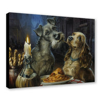 Lady and the Tramp: Bella Notte - Obra en lienzo