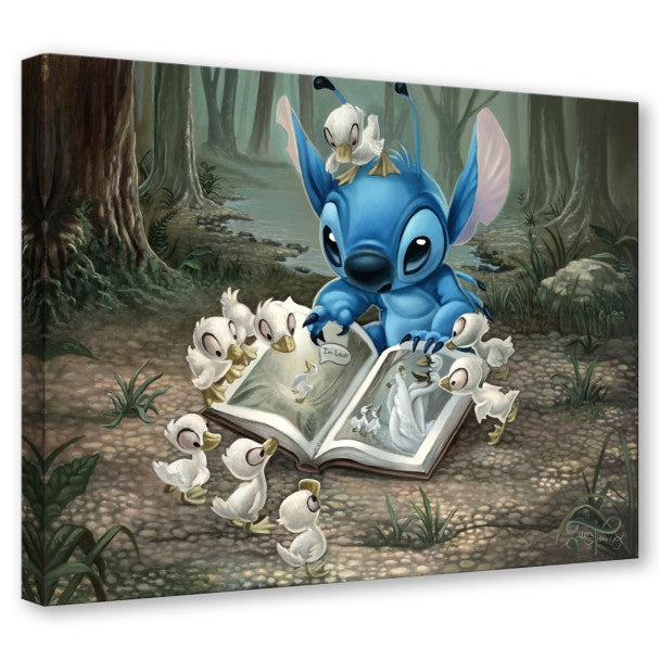 Obra en lienzo Stitch «Friends of a Feather»