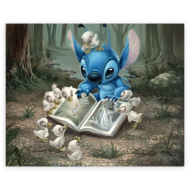 Obra en lienzo Stitch «Friends of a Feather»