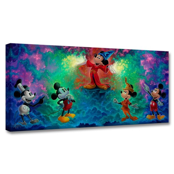 Cuadro de Mickey Mouse: La colorida historia