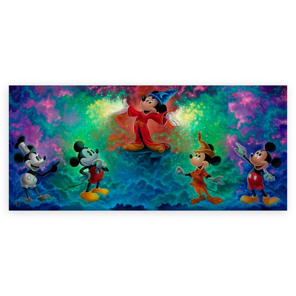 Cuadro de Mickey Mouse: La colorida historia
