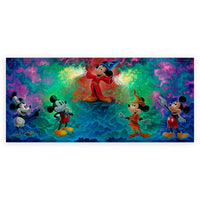 Cuadro de Mickey Mouse: La colorida historia