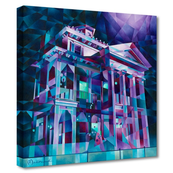 Lámina giclée firmada de The Haunted Mansion