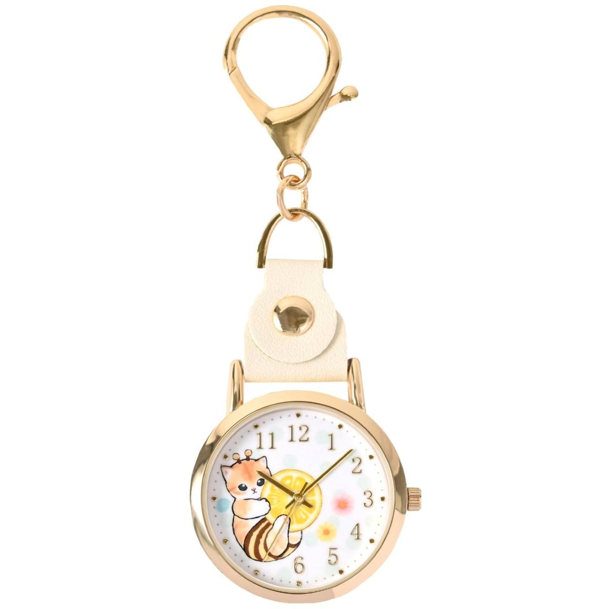 Reloj llavero Mofusand con diseño acuarela