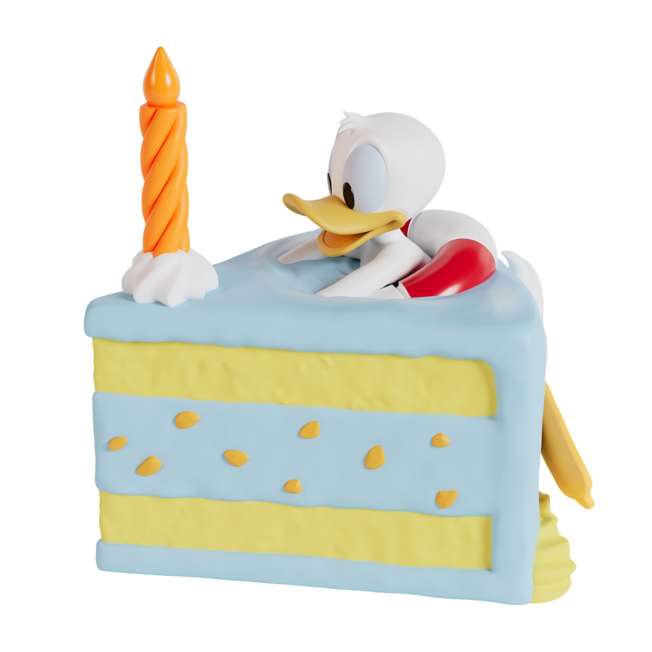 Blind box de Donald Duck: pastel sorpresa
