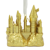 Adorno dorado del Castillo de Hogwarts