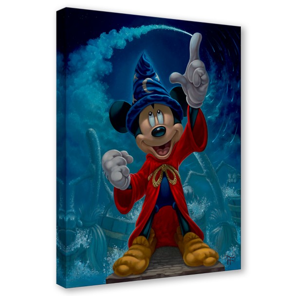 Obra en lienzo de Mickey Mouse, edición limitada