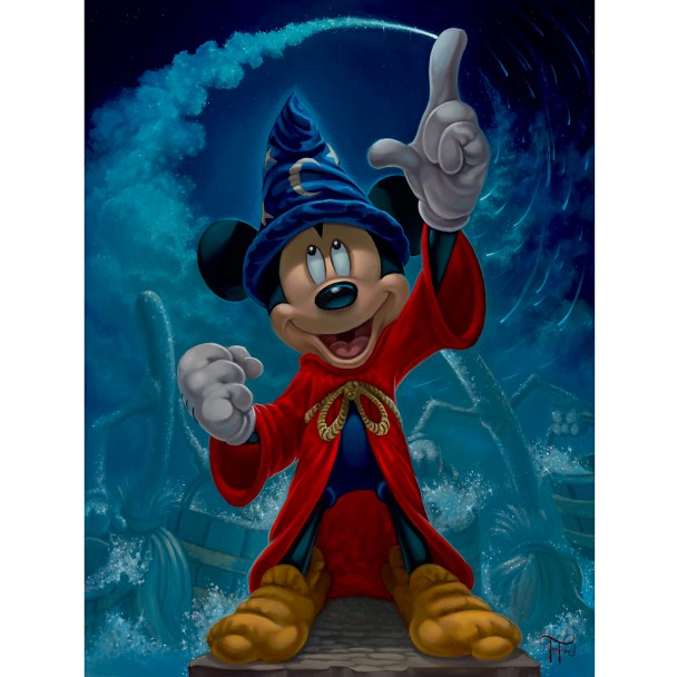Obra en lienzo de Mickey Mouse, edición limitada