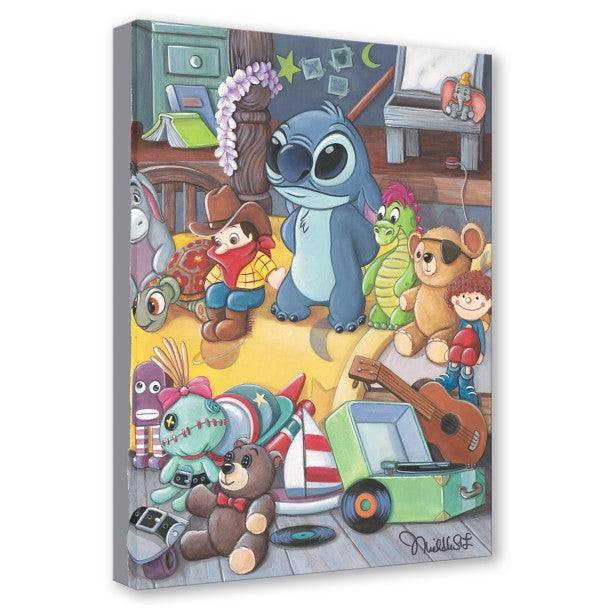 Cuadro en lienzo Lilo & Stitch: Lilo's Toys