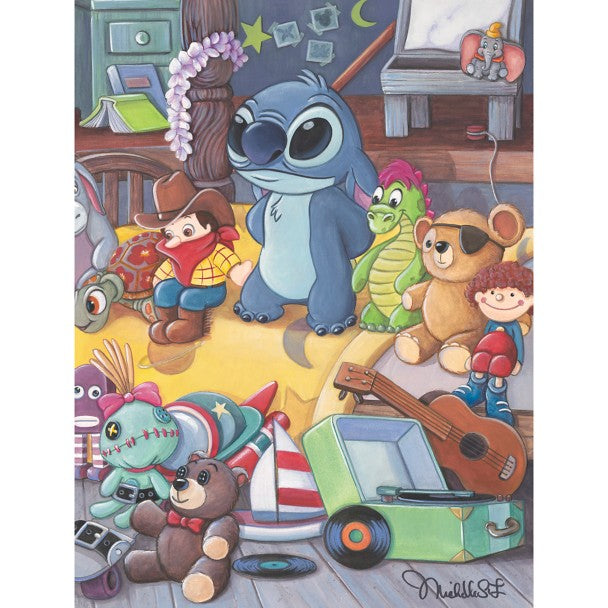 Cuadro en lienzo Lilo & Stitch: Lilo's Toys