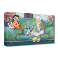 Lilo & Stitch: Obra en lienzo «Actos de bondad»