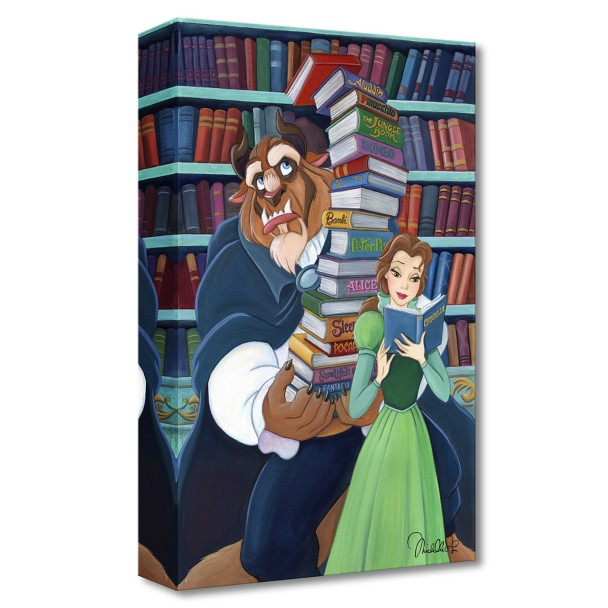 Cuadro Belle's Books de Beauty and the Beast