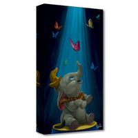 Cuadro en lienzo Dumbo «Dream to Fly»