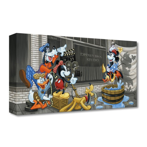 Obra en lienzo de Mickey Mouse and Friends