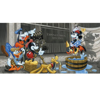 Obra en lienzo de Mickey Mouse and Friends