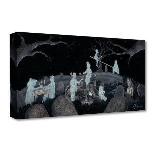Cuadro en lienzo The Haunted Mansion: «Fiesta del té»