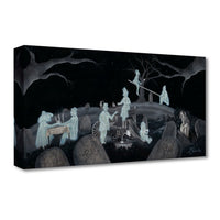 Cuadro en lienzo The Haunted Mansion: «Fiesta del té»