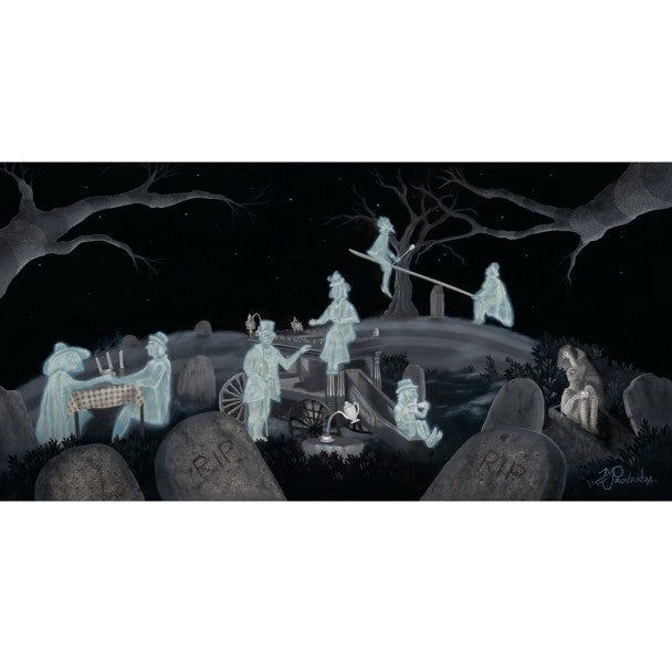 Cuadro en lienzo The Haunted Mansion: «Fiesta del té»