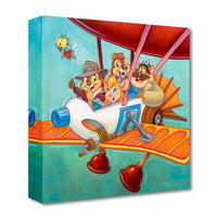 Chip 'n Dale Rescue Rangers: The Ranger Plane en lienzo