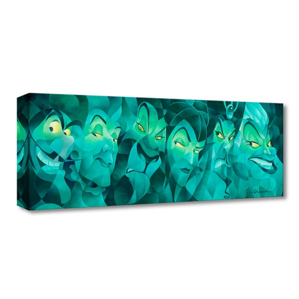 Cuadro Disney Villains «No confíes en nadie» de Tom Matousek
