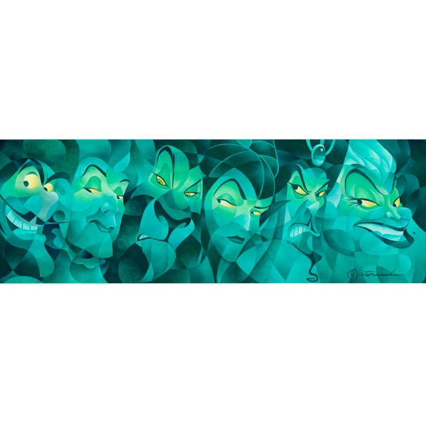 Cuadro Disney Villains «No confíes en nadie» de Tom Matousek