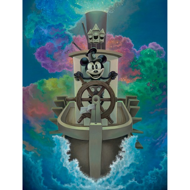 Cuadro en lienzo de Mickey Mouse: Exploración del color