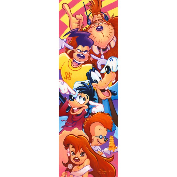 Lienzo firmado Goofy: La película – The Perfect Cast