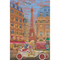 Lienzo edición limitada Mickey Mouse: De Nueva York a París