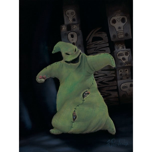 Cuadro en lienzo Oogie Boogie: Snake Eyes