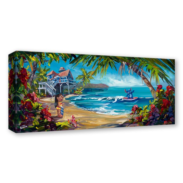 Cuadro en lienzo Lilo & Stitch: Hawaiian Hideout