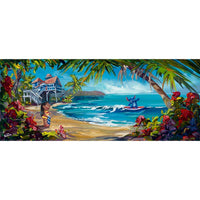 Cuadro en lienzo Lilo & Stitch: Hawaiian Hideout