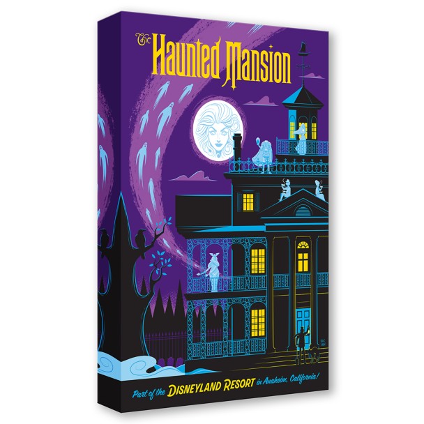 Cuadro en lienzo The Haunted Mansion de Eric Tan