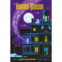 Cuadro en lienzo The Haunted Mansion de Eric Tan