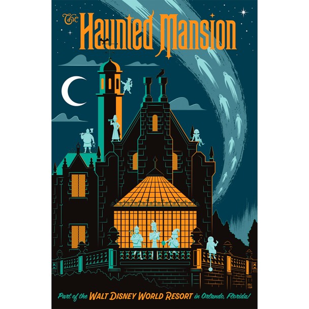 Cuadro The Haunted Mansion de Eric Tan