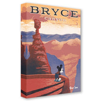 Cuadro en lienzo Mickey Mouse «Bryce Canyon» de Bret Iwan