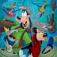 Cuadro en lienzo Possum Posse de A Goofy Movie