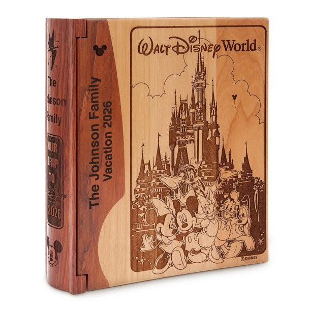 Álbum de fotos Walt Disney World 2026 personalizado