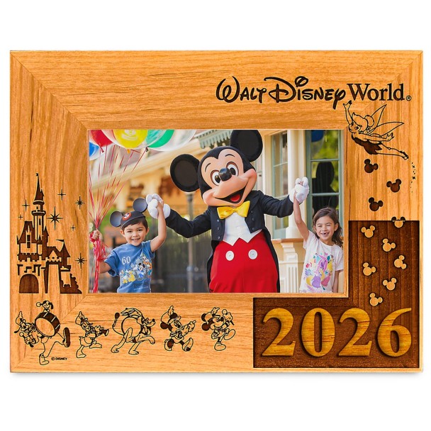 Marco de fotos Walt Disney World 2026 personalizado