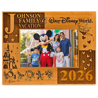 Marco de fotos Walt Disney World 2026 personalizado