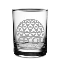 Set de vasos de vidrio personalizado de Walt Disney World