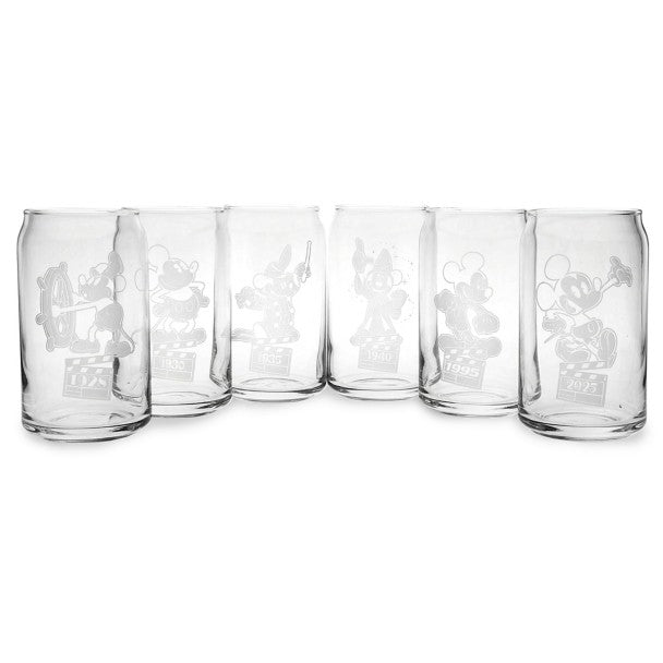Set de vasos estilo lata de Mickey Mouse