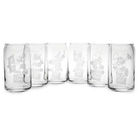 Set de vasos estilo lata de Mickey Mouse