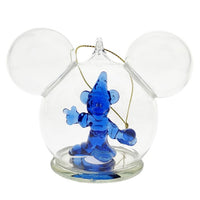 Adorno de vidrio de Mickey, aprendiz de brujo