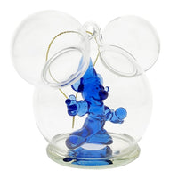 Adorno de vidrio de Mickey, aprendiz de brujo