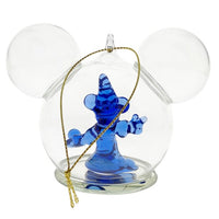 Adorno de vidrio de Mickey, aprendiz de brujo