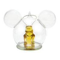 Adorno esférico personalizable de Winnie the Pooh con ícono de Mickey