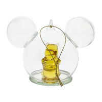 Adorno esférico personalizable de Winnie the Pooh con ícono de Mickey