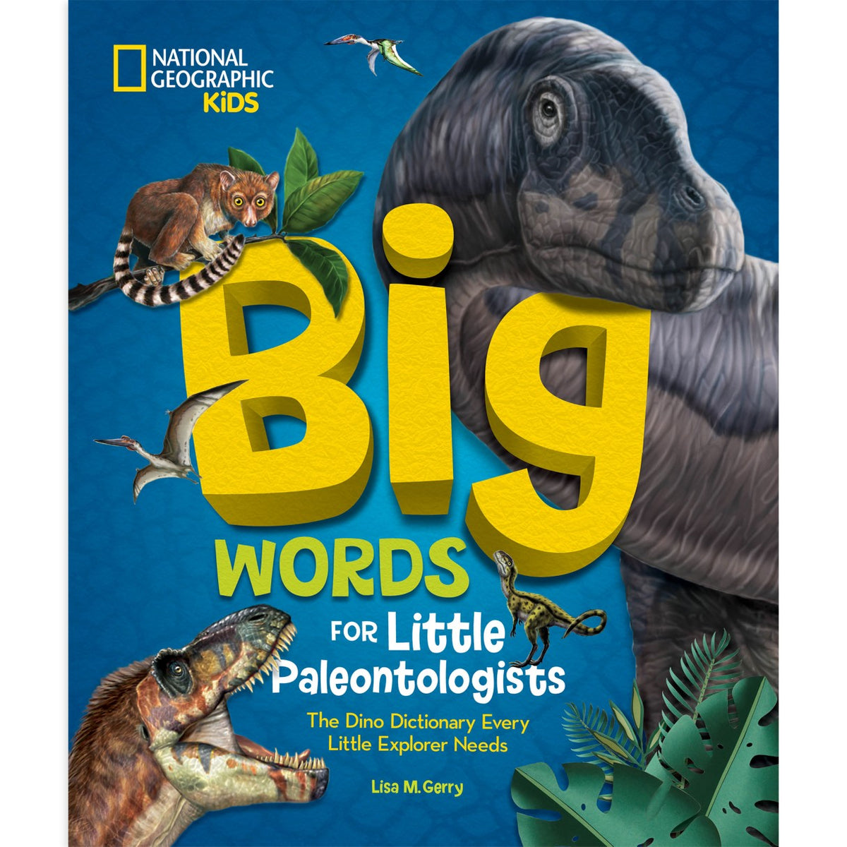 Libro de grandes palabras para pequeños paleontólogos